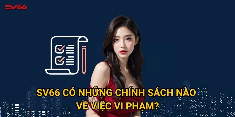 SV66 có những chính sách nào về việc vi phạm?